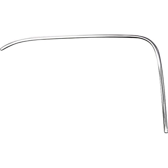 OER 1974-91 Chevrolet, GMC Truck, SUV, Roof Drip Rail Molding, Stainless Steel, LH 342031