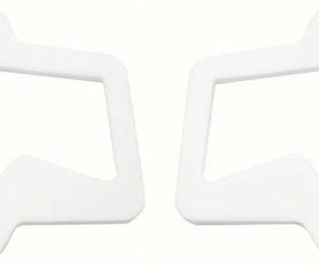 OER 1969 Firebird Rear Side Marker Gaskets (White) 5960496