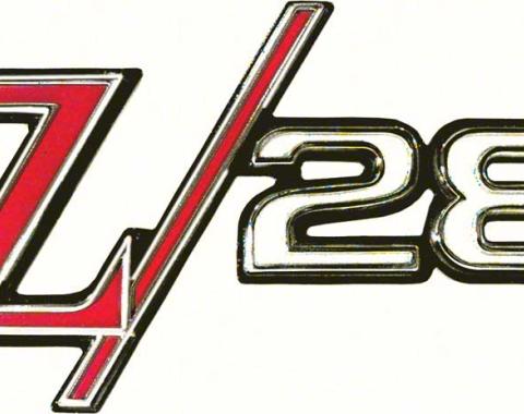 OER 1969 Camaro "Z/28" Rear Panel Emblem 8701333