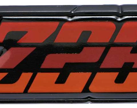 OER 1980-81 Camaro "Z28" Red Fuel Door Emblem 9637808