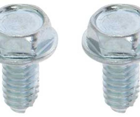 OER 1967 Camaro / Firebird, 1968-74 Nova Console Shift Plate Slider Retainer Screws Set Of 4 K786