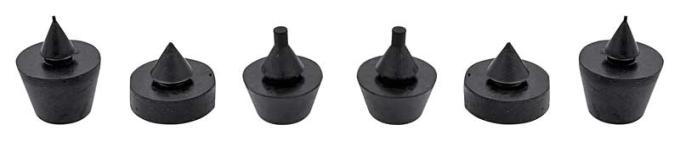 OER 1955-59 Chevrolet and GMC Truck Door Rubber Bumpers CX1491