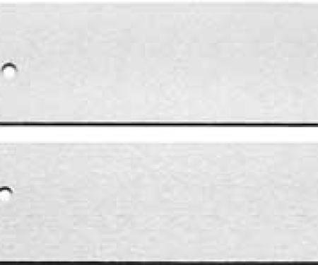 OER 1981-87 Chevy, GMC Pickup, Blazer, Jimmy, Suburban, Billet Door Panel Inserts, with Door Panel Straps, Pair T6153