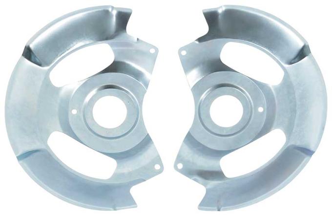 Redline Restomotive® 1969-1990 GM Car Front Disc Brake Backing Plates