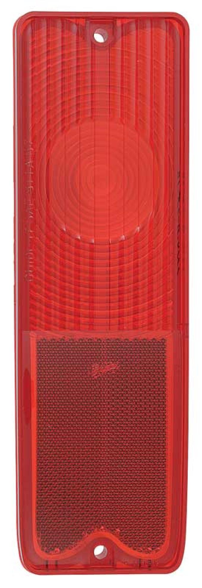 OER 1967-72 GM Truck Tail Light Lens - LH or RH Red 5959111
