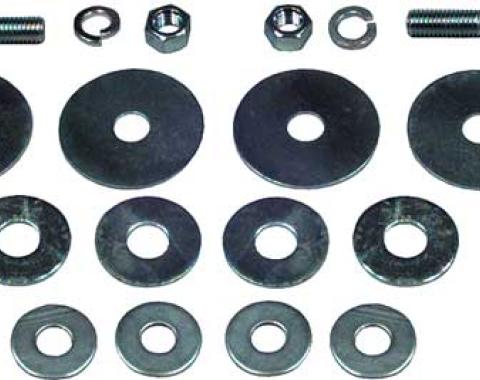 Redline Restomotive® 1967-1981 GM Car Grade 5 Subframe Hardware Kit