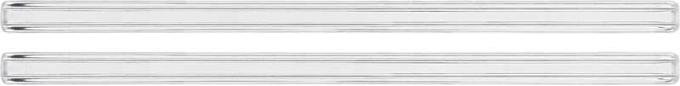 OER 1968-70 Stainless Front Arm Rest Base Moldings K967