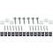 OER 1969 Camaro 40 Piece Grill Fastener Kit K558