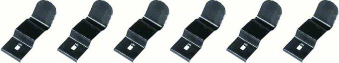 OER 1969 Camaro 6 Piece Dash Pad Mounting Clip Kit *R849