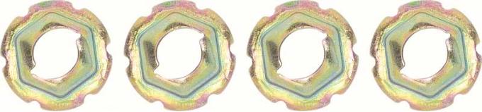 OER 4 Piece 5/16" Speed Nut Set K423