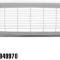 OER 1970-72 Plymouth Lower Outer Grill Molding 2949970
