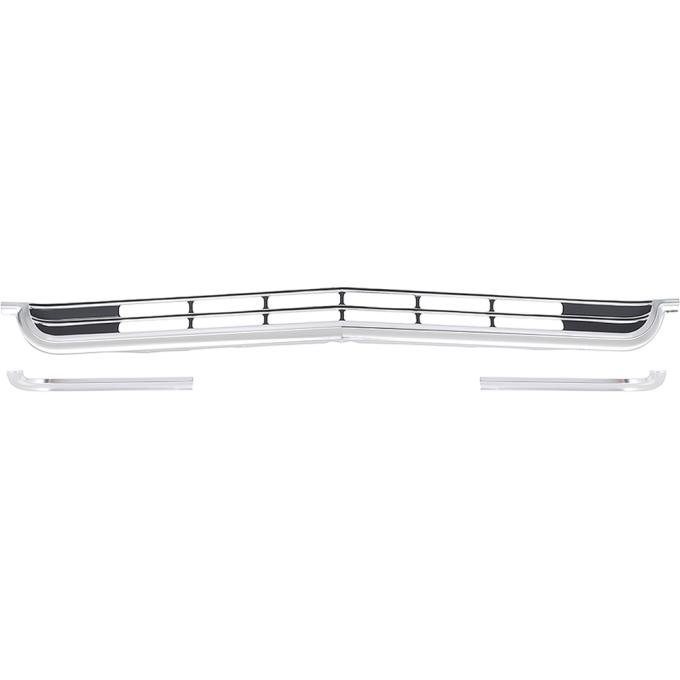 OER 1966 Impala / Full Size Lower Grill with Extensions (3 piece) 3869746