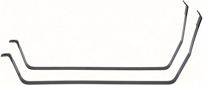OER 1970-74 Mopar E-Body - Fuel Tank Mounting Straps - EDP Coated Steel (Pair) FT6108A