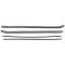 Camaro Window Felt Weatherstrip Kit, Inner And Outer, for Cars without Chrome Moldings, 1970-1981