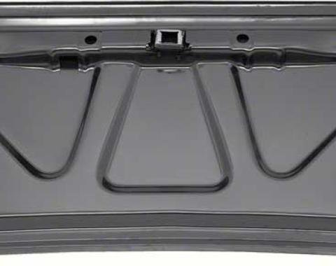 1967-1969 Camaro / Firebird Trunk Lid with Trunk Lid Catch & no Spoiler Holes