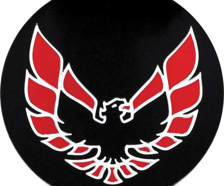 OER 1982-83 Firebird Wheel Cap Emblem Red 2-1/8" diameter 527087