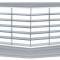 OER 1969 Camaro Silver Standard Grill 3957044