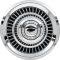 OER Tall Chrome Rally Wheel Derby Cap with Bow Tie WK1012