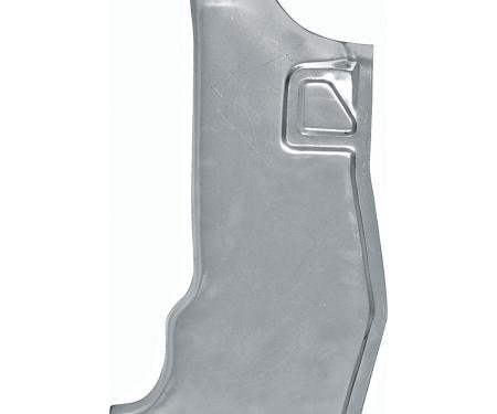 Camaro Trunk Floor Side Extension Repair Panel, Left, 1967-1968