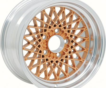 OER 16" X 8" Gold GTA Style Alloy Wheel with 4-3/4" Backspacing and 0mm Offset 10104406