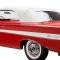 OER 1961-64 GM B-Body Convertible, Top Only, Use With Plastic Curtain, Vinyl, White CD1025121