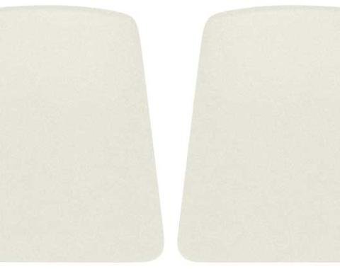 OER 1967-70 Camaro / Firebird White Bucket Seat Back Panels K1010
