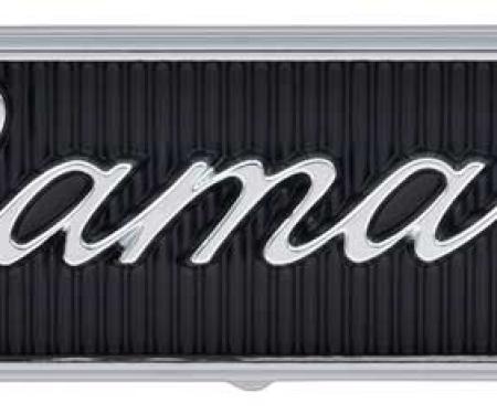 OER 1968-69 Camaro Standard Door Panel Emblems with Script Lettering 7746554