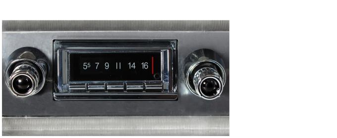 Custom Autosound 1965 Chevrolet Impala/Caprice USA-740 Radio