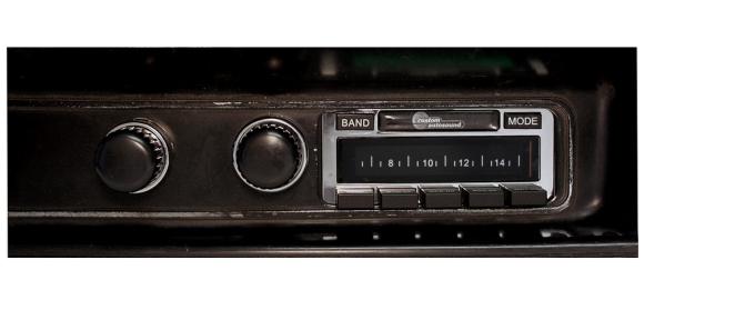 Custom Autosound 1971-1973 Mopar Charger (B-Body) USA-630 Radio