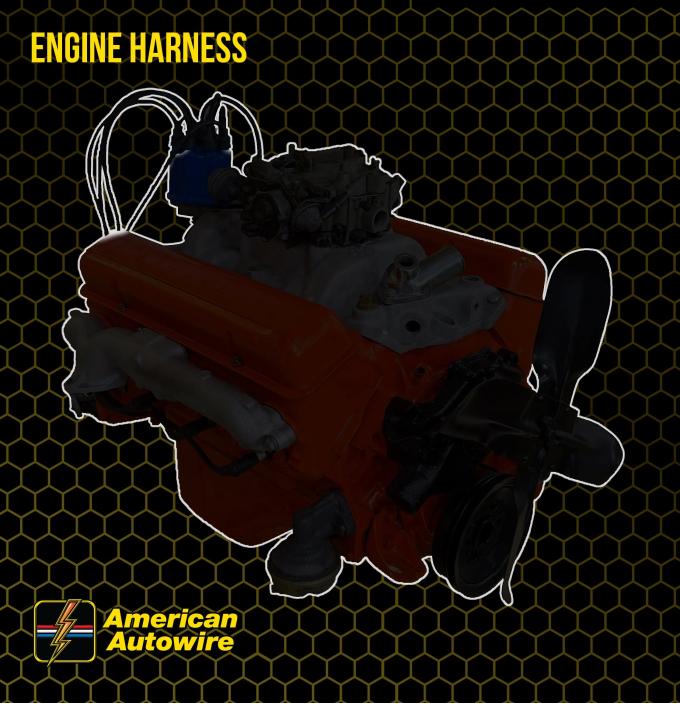 American Autowire 1969 Pontiac Firebird Engine Harness FB97465M