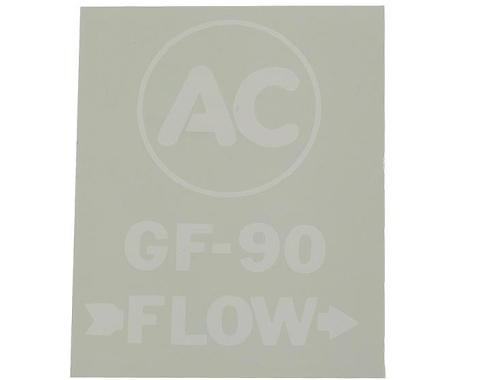 Corvette Decal, Gas Filter, 1962-1965