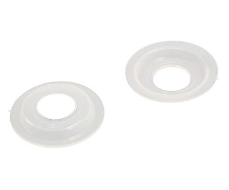 Corvette Door Lock Knob Trim Protectors, 1956-1977