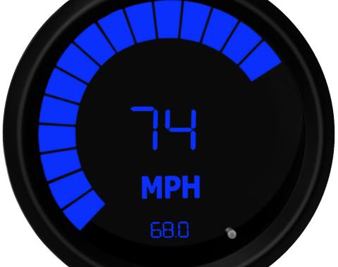 Intellitronix Memory Speedometer LED Digital Bargraph Black M9222