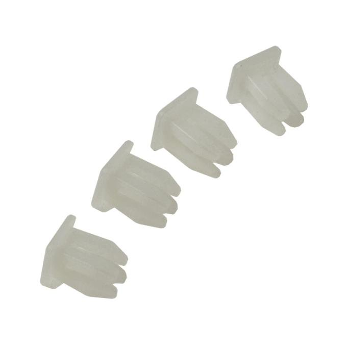 Redline Restomotive® 1966-1979 Ford Pickup / Bronco 4 Piece Reflector / Side Marker Light Plastic Insert Nuts