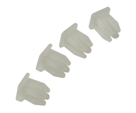 Redline Restomotive® 1966-1979 Ford Pickup / Bronco 4 Piece Reflector / Side Marker Light Plastic Insert Nuts